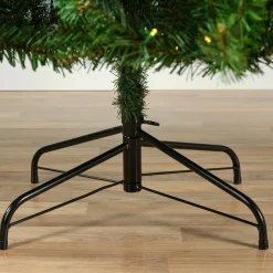 Sapin Grande Taille|Sapin Artificiel De Noël|EMINZA Sapin de Noël artificiel lumineux 400 LED (H240 cm) King Vert sapin Sapin vert lumineux