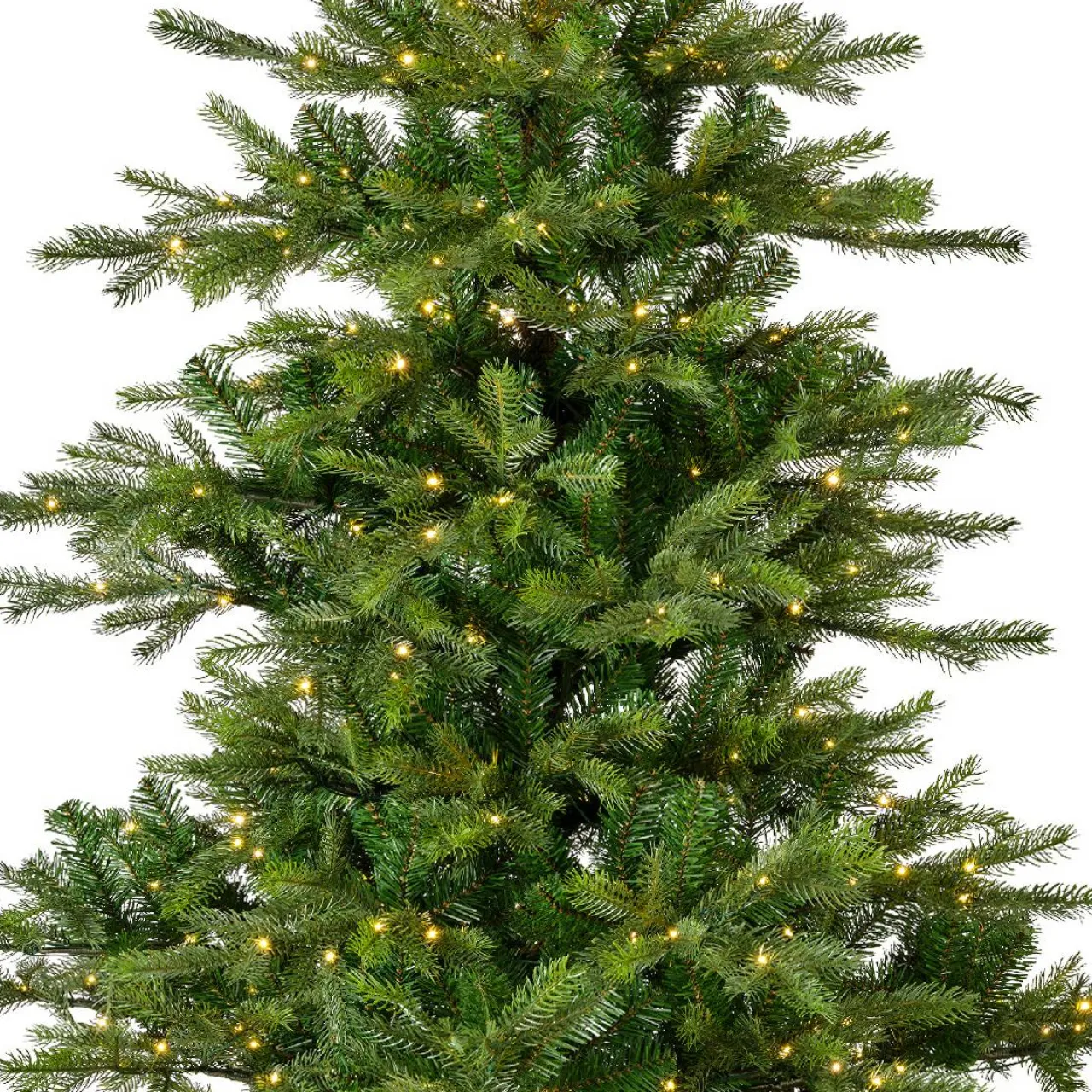 Sapin Artificiel De Noël|EMINZA Sapin de Noël artificiel lumineux 400 LED (H180 cm) Glorious Vert sapin Sapin vert lumineux