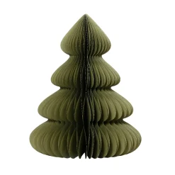 Déco Et Objet De Noël|KAEMINGK Sapin papier à poser (H60 cm) Fermeture Magnétique Vert