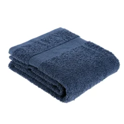 Linge De Bain|Serviette De Bain|TENDANCE Serviette de bain coton (50 x 90 cm) Timeless Bleu marine