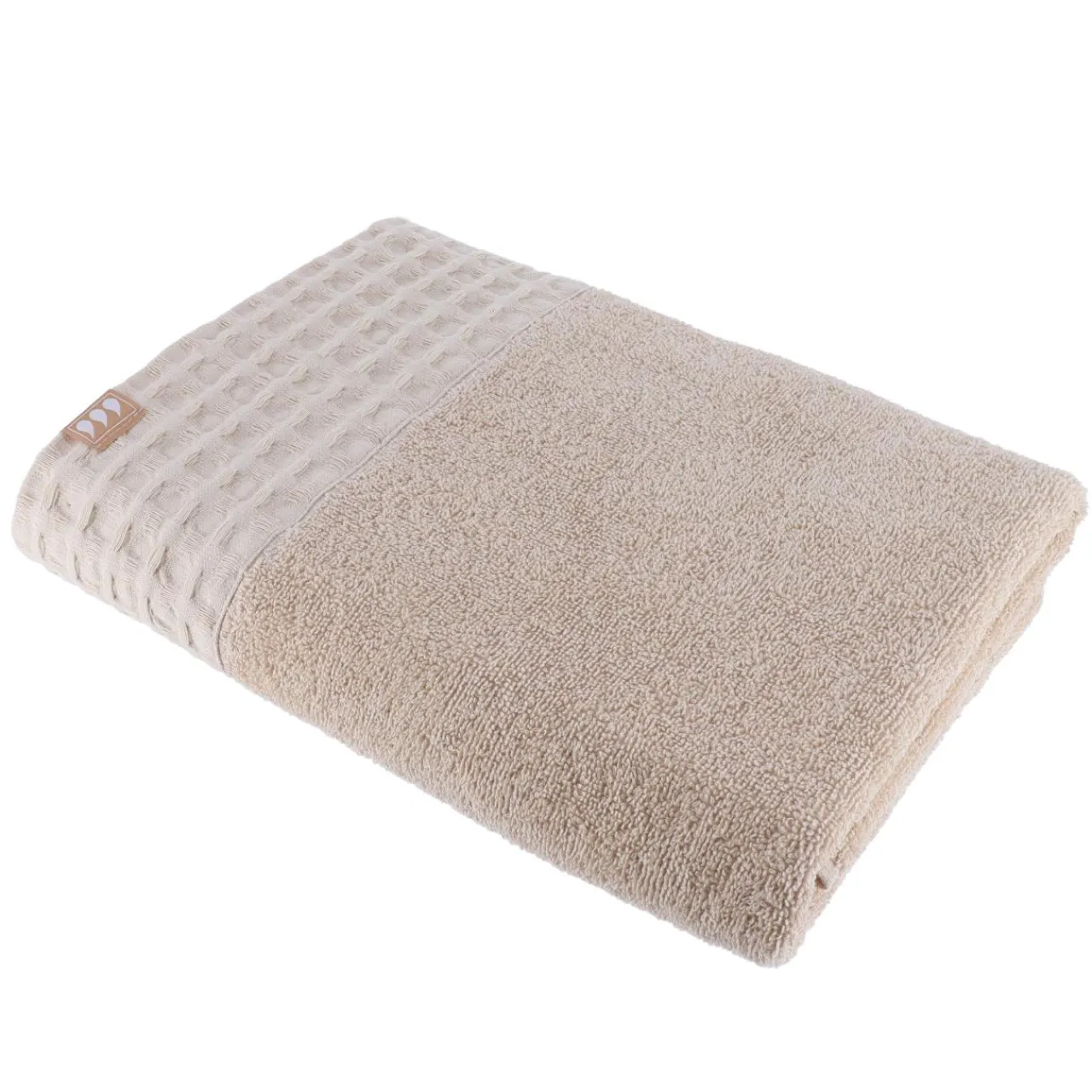 Linge De Bain|Serviette De Bain|TENDANCE Serviette de bain coton (70 x 130 cm) Season Color Beige