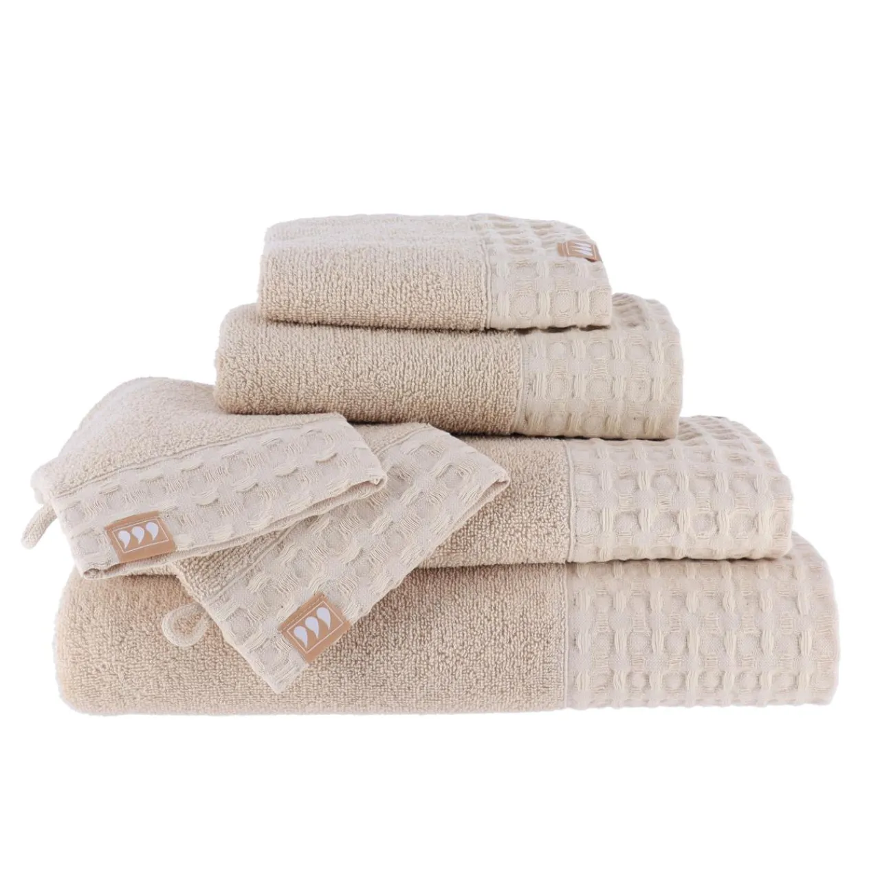 Linge De Bain|Serviette De Bain|TENDANCE Serviette de bain coton (70 x 130 cm) Season Color Beige