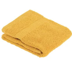 Linge De Bain|Serviette De Bain|TENDANCE Serviette de bain coton (30 x 50 cm) Timeless Jaune moutarde