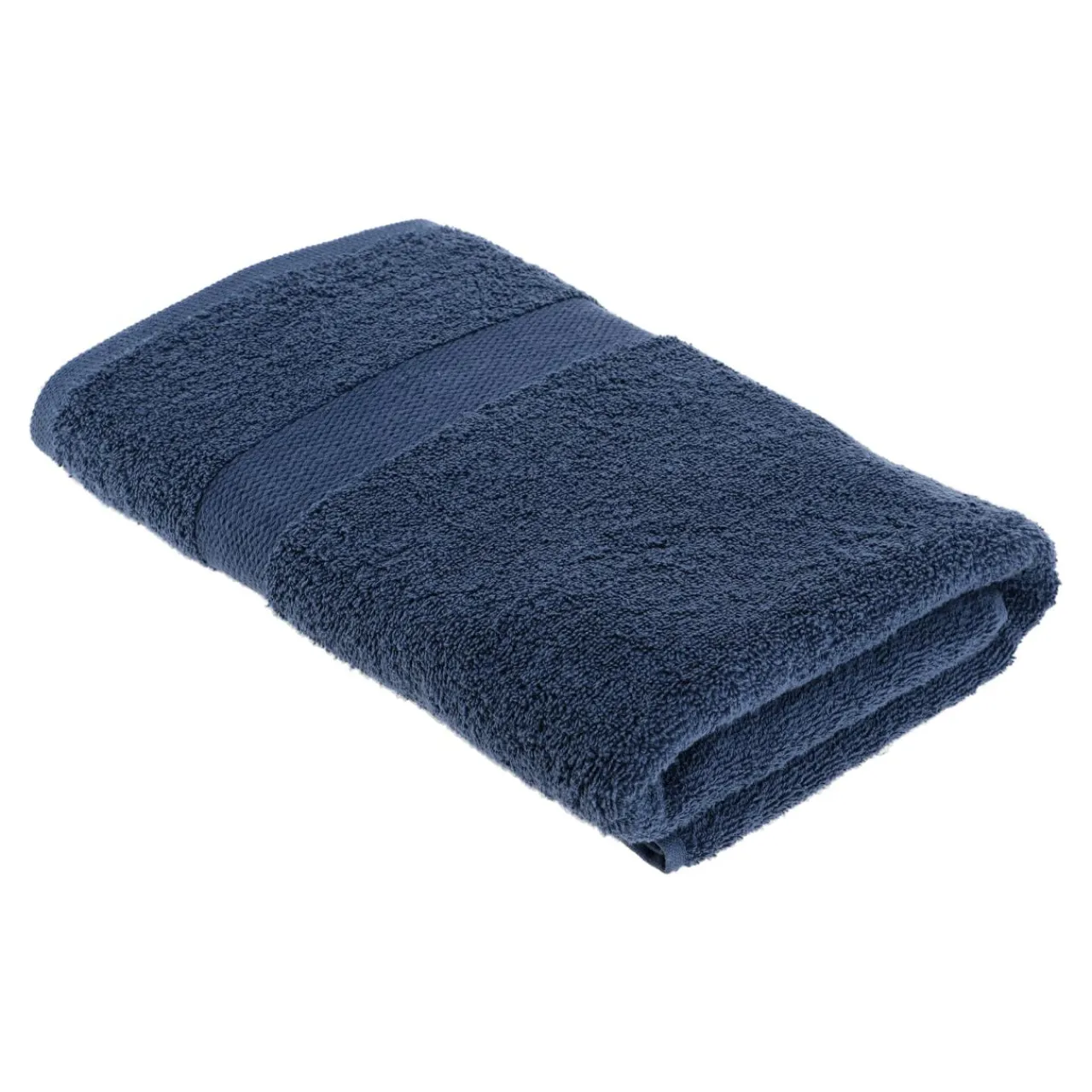 Linge De Bain|Serviette De Bain|TENDANCE Serviette de bain coton (70 x 130 cm) Timeless Bleu marine