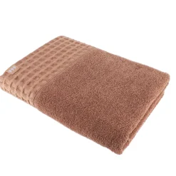 Linge De Bain|Serviette De Bain|TENDANCE Serviette de bain coton (70 x 130 cm) Season Color Caramel