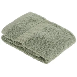 Linge De Bain|Serviette De Bain|TENDANCE Serviette de bain coton (30 x 50 cm) Timeless Vert kaki