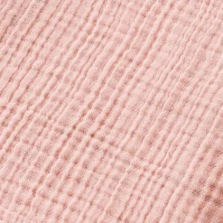 Linge De Bain|Serviette De Bain|EMINZA Serviette de bain gaze de coton (70 x 130 cm) Gaïa Rose Pêche