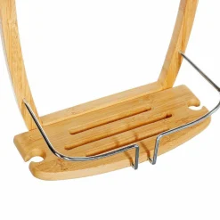 Rangement Salle De Bain|Accessoire Salle De Bain|ATMOSPHERA Serviteur douche bambou (H61 cm) Mike Naturel