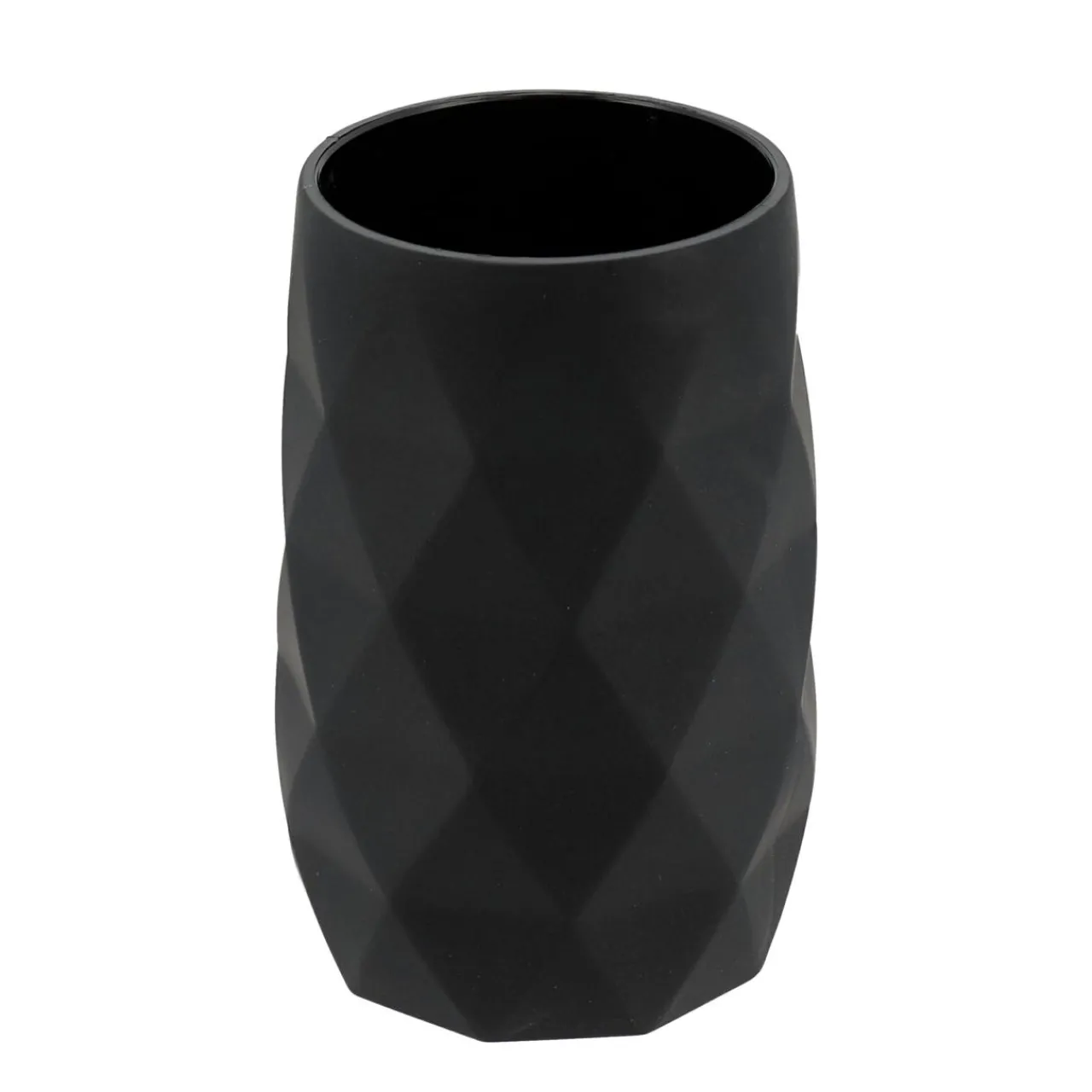 Accessoire Salle De Bain|TENDANCE Set d'accessoires salle de bain Rubby Noir