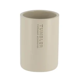 Accessoire Salle De Bain|TENDANCE Set d'accessoires salle de bain Purebamboo Beige