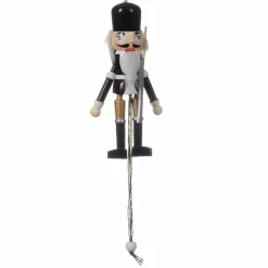 Décoration De Sapin|KAEMINGK Soldat Casse-noisette à suspendre (H12 cm) Elvis Gris