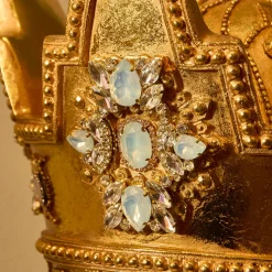 Personnage, Objet Grand Format|Père Noël, Animaux Et Personnage|EMINZA Soldat Casse-Noisette Géant (H170 cm) Eloi le Roi Or