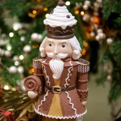 Père Noël, Animaux Et Personnage|KAEMINGK Soldat Casse-noisette (H30 cm) Sucrerie et gourmandise Marron