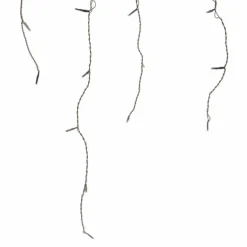 Guirlande Lumineuse|KAEMINGK Stalactite lumineuse 11 m 259 LED câble noir Stars Blanc froid Blanc Froid - câble noir