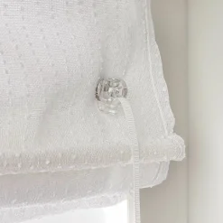 Store|EMINZA Store bateau passe tringle (45 x 180 cm) Arthur Blanc