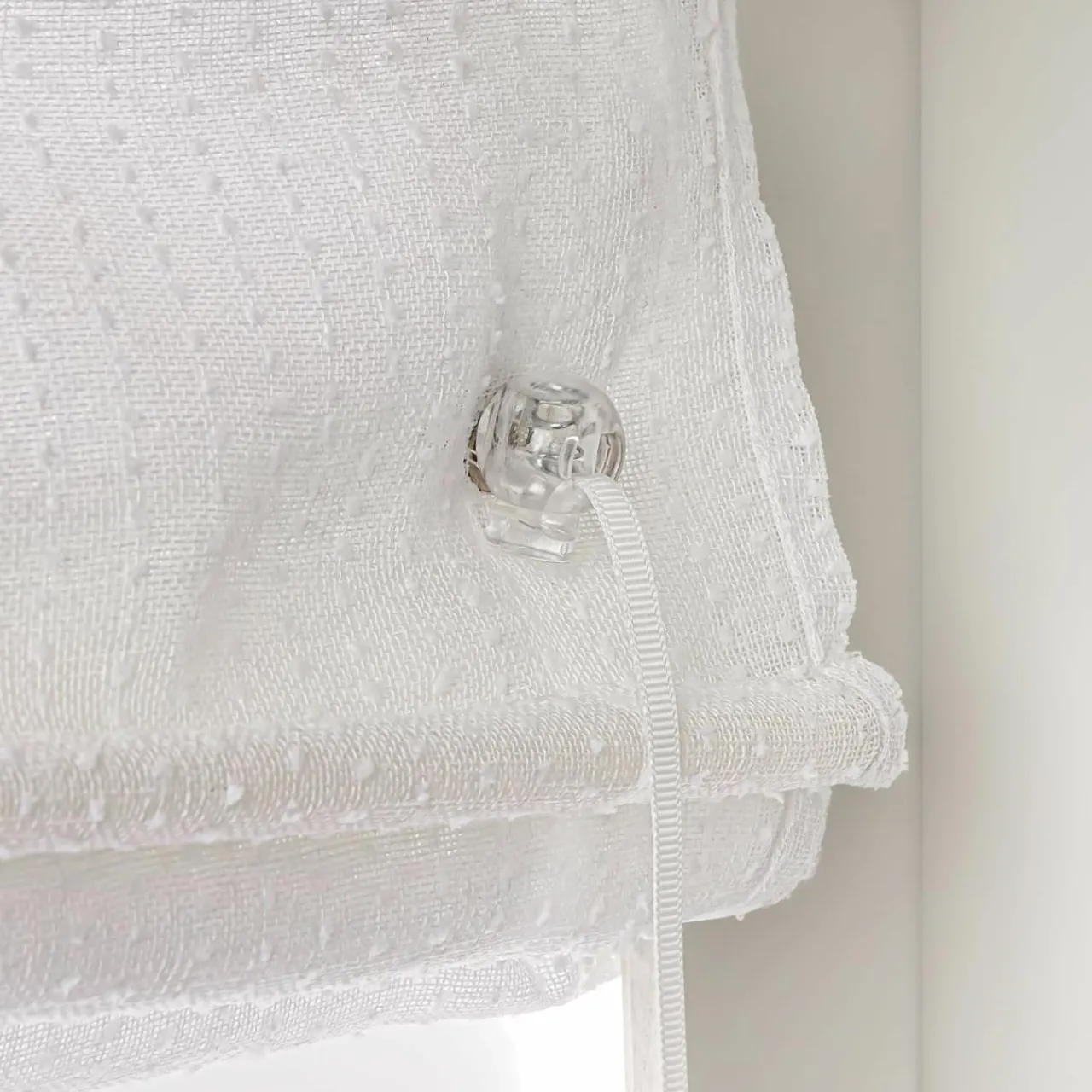 Store|EMINZA Store bateau passe tringle (45 x 180 cm) Arthur Blanc