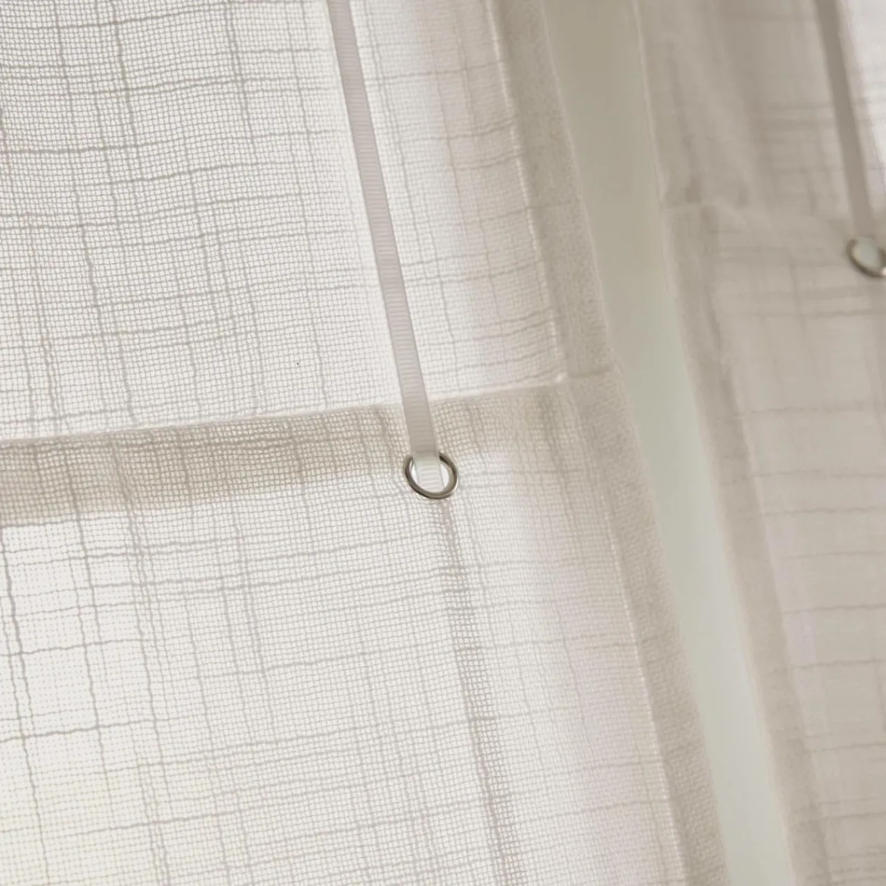 Store|EMINZA Store bateau passe-tringle (45 x 180 cm) Robin Beige