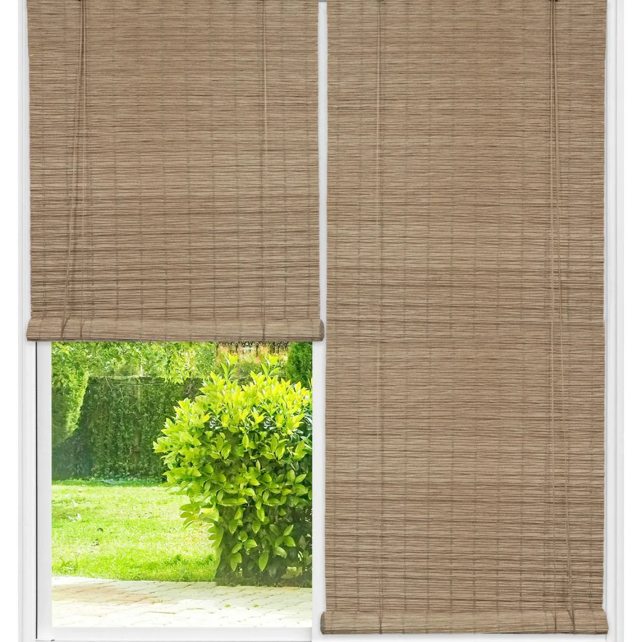 Store|LUANCE Store enrouleur extérieur effet rotin (200 x 200 cm) Tanoa Beige