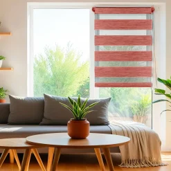 Store|LUANCE Store enrouleur Jour / Nuit (75 x 180 cm) Terracotta