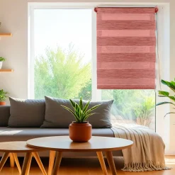 Store|LUANCE Store enrouleur Jour / Nuit (75 x 180 cm) Terracotta