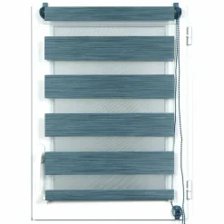 Store|LUANCE Store enrouleur Jour / Nuit (75 x 180 cm) Bleu