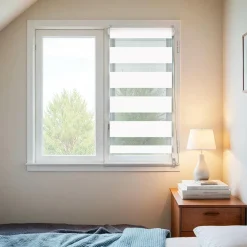 Store|LUANCE Store enrouleur Jour / Nuit (60 x 90 cm) Blanc