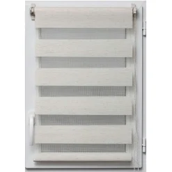 Store|LUANCE Store enrouleur Jour / Nuit (75 x 180 cm) Beige chiné