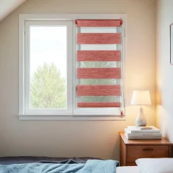 Store|LUANCE Store enrouleur Jour / Nuit (60 x 90 cm) Terracotta