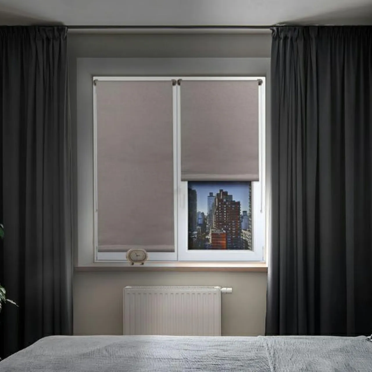 Store|LUANCE Store enrouleur occultant (60 x 180 cm) Lio Taupe