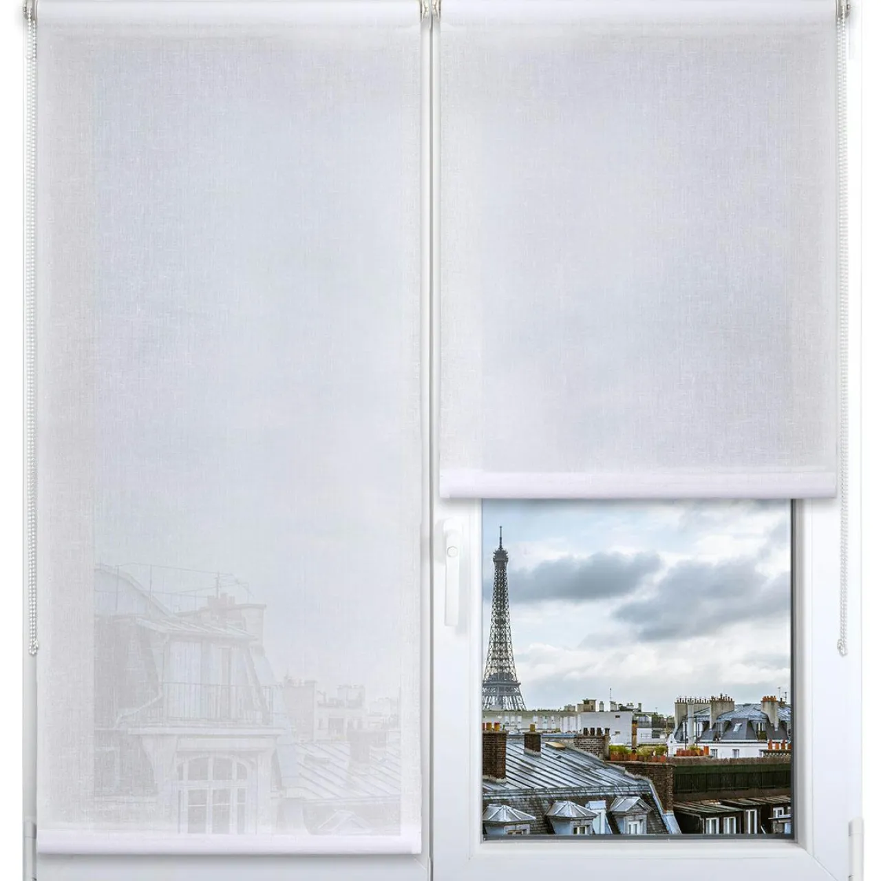 Store|LUANCE Store enrouleur tamisant (90 x 180 cm) Pure Blanc