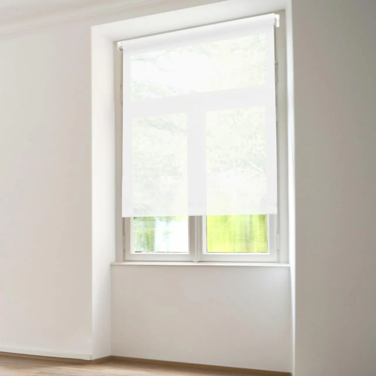 Store|LUANCE Store enrouleur tamisant (60 x 180 cm) Uni Blanc