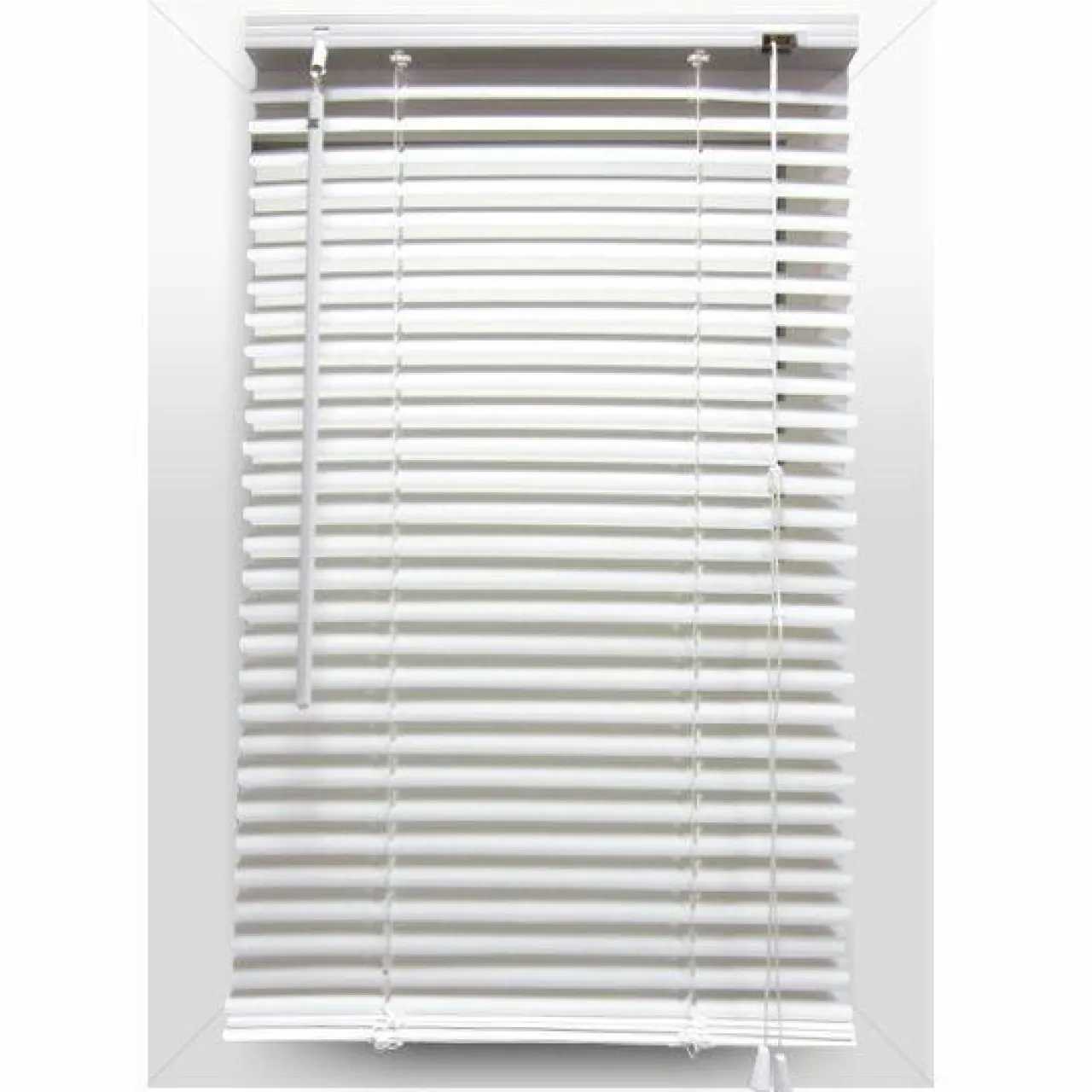 Store|LUANCE Store vénitien (50 x 130 cm) PVC Blanc