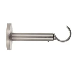 Tringle À Rideau, Barre Et Support|LUANCE Support tringle extensible (L115 - 155 / D28 mm) Lino gouttière mat Argent