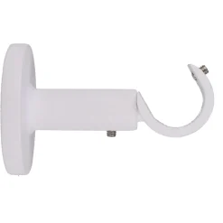 Tringle À Rideau, Barre Et Support|LUANCE Support tringle fixe (L60 / D20 mm) Jim gouttière mat Blanc