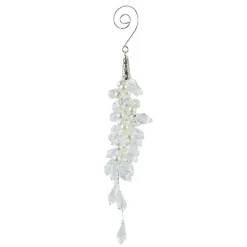 Décoration De Sapin|KAEMINGK Suspension de Noël (H15 cm) Gouttes de givre Transparent