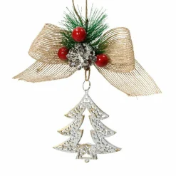 Décoration De Sapin|KAEMINGK Suspension de Noël (H15 cm) Sapin décoré Multicolore