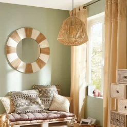 Lampe Suspension|ATMOSPHERA Suspension en corde (D29 cm) Ethnik Naturel