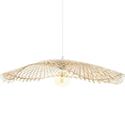 Lampe Suspension|ATMOSPHERA Suspension lumineuse bambou (D75 cm) Tess Naturel