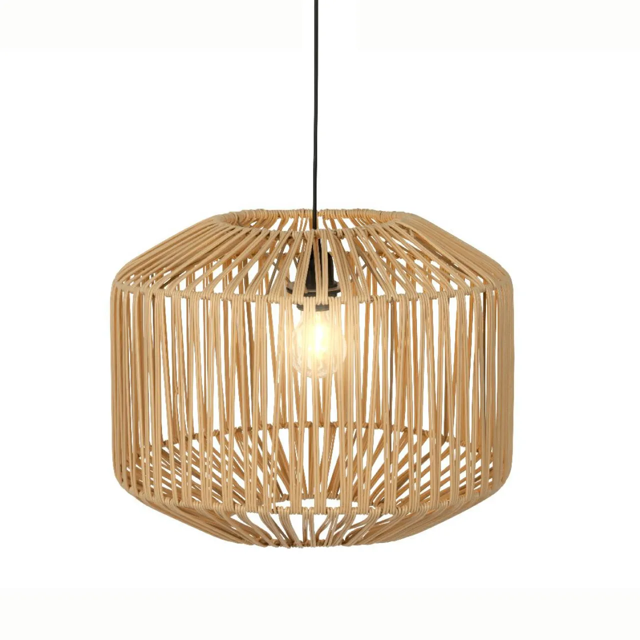 Luminaire Jardin|Eclairage Extérieur|KAEMINGK Suspension lumineuse de jardin 15 LED (D40 cm) Naxos Naturel