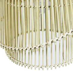Lampe Suspension|EMINZA Suspension lumineuse design en bambou (H36 cm) Alicante Naturel