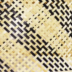 Lampe Suspension|EMINZA Suspension lumineuse en bambou (D50 cm) Frontera et naturel Noir