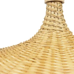 Lampe Suspension|EMINZA Suspension lumineuse en bambou (D55 cm) Kalahari Naturel