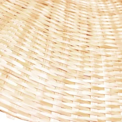 Lampe Suspension|EMINZA Suspension lumineuse en bambou tressé (D60 cm) Calvià Naturel