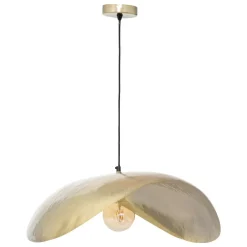 Lampe Suspension|Atmosphera, cru017dateur d'intu017drieur Suspension lumineuse en métal (D80 cm) Arlo dé Or