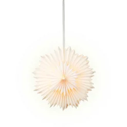 Déco Et Objet De Noël|Déco Et Objet Lumineux|KAEMINGK Suspension lumineuse papier LED (D60 cm) Origami Star chaud Blanc