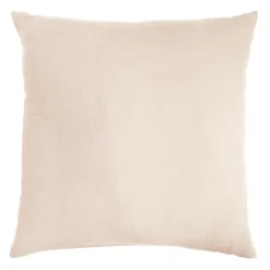 Taie D'Oreiller, Traversin|EMINZA Taie d'oreiller carrée gaze de coton (80 x 80 cm) Gaïa Rose poudré