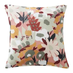 Taie D'Oreiller, Traversin|EMINZA Taie d'oreiller carrée gaze de coton (60 x 60 cm) Azel Multicolore