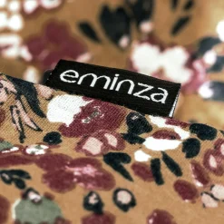 Taie D'Oreiller, Traversin|EMINZA Taie d'oreiller carrée gaze de coton (60 x 60 cm) Constance Camel