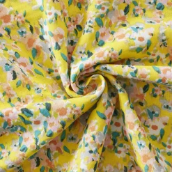 Taie D'Oreiller, Traversin|EMINZA Taie d'oreiller carrée gaze de coton (60 x 60 cm) Abigaël Jaune