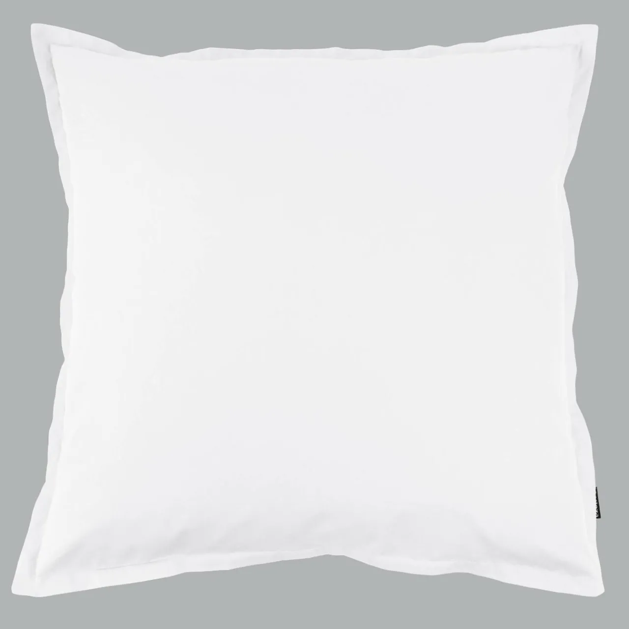 Taie D'Oreiller, Traversin|EMINZA Taie d'oreiller carrée percale de coton (80 x 80 cm) Cali he Blanc